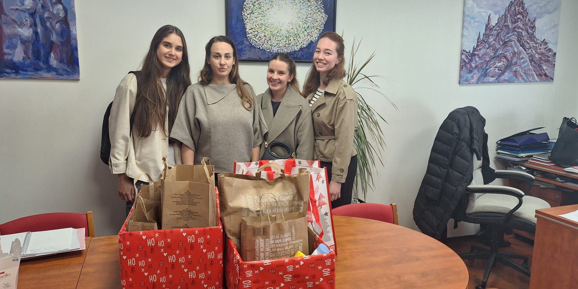 Hvala studentici Patriciji i njenim kolegicama s odjela ekonomije!